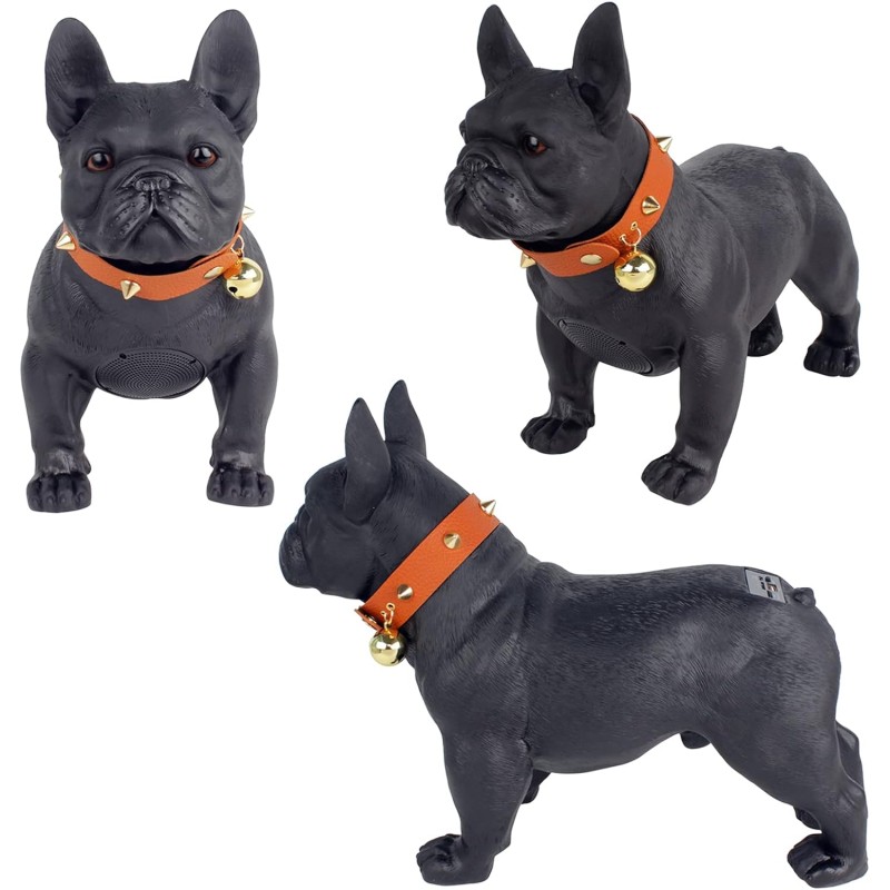 Cassa bluetooth cane wireless bianco nero