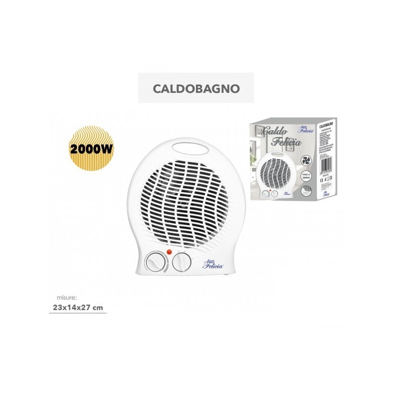 Caldobagno 2000w termoventilatore