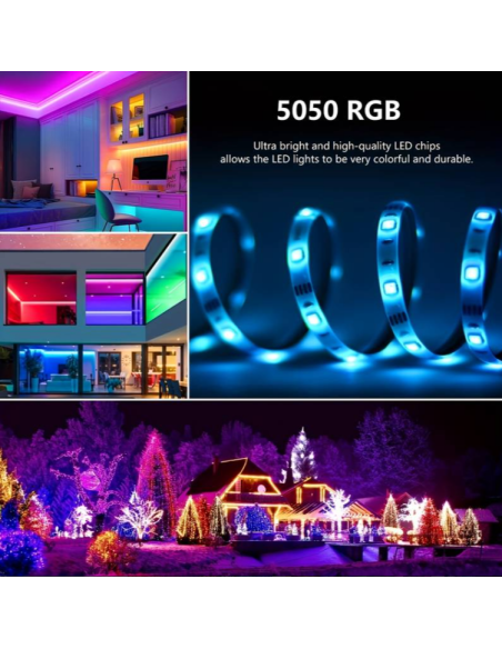 Striscia LED smart rgb multicolore casa, arredo, mobili