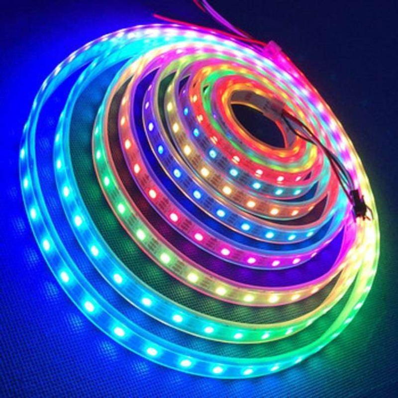 filo luminoso flessibile multicolore