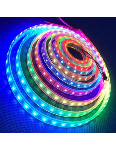 filo luminoso flessibile multicolore