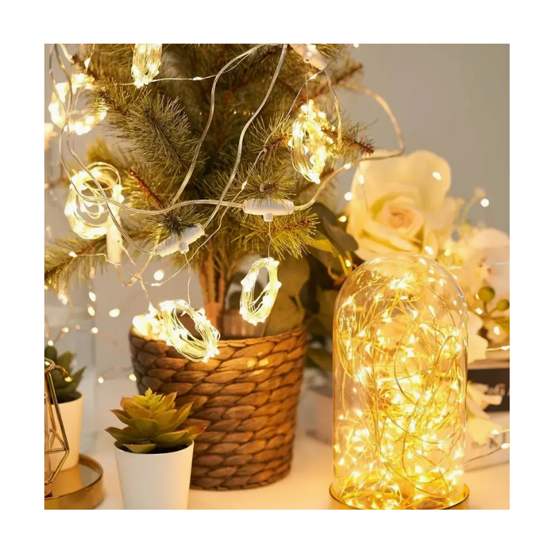 luci stringa di luci a LED sottili per tende,...