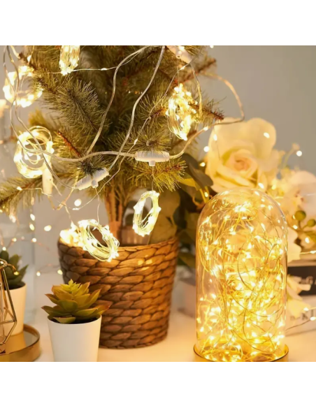 luci stringa di luci a LED sottili per tende, decorazioni