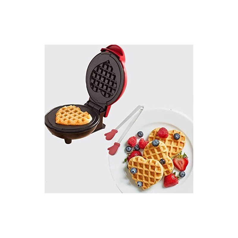 Mini Waffles Piastra, Piastra Per Waffle Cuore