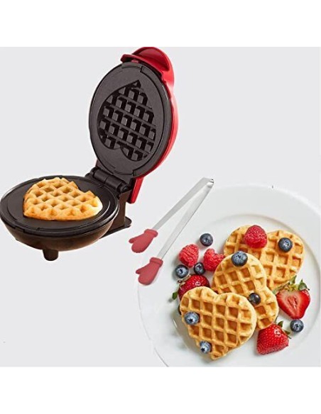 Mini Waffles Piastra, Piastra Per Waffle Cuore