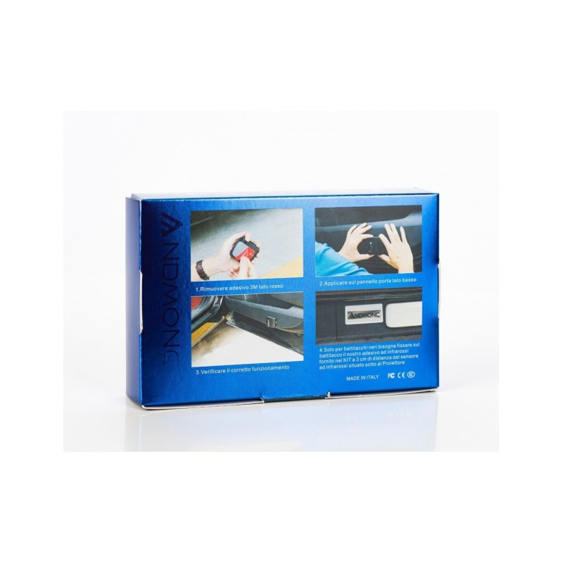 Luci sottoporta KIA Venga kit Carbonio