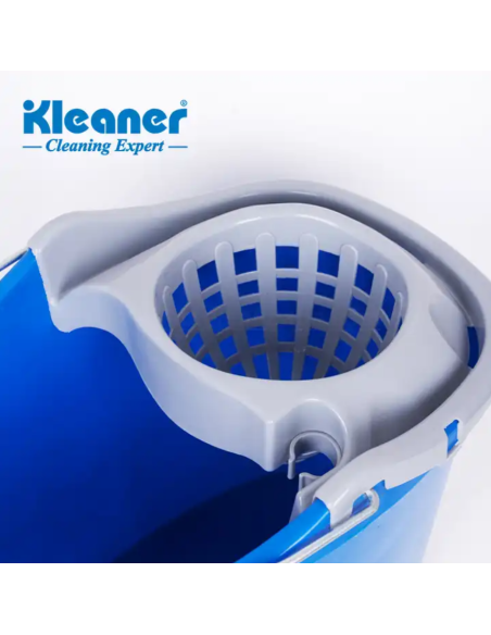 Secchio Mocio Rotante Cestello Lavapavimenti in Microfibra