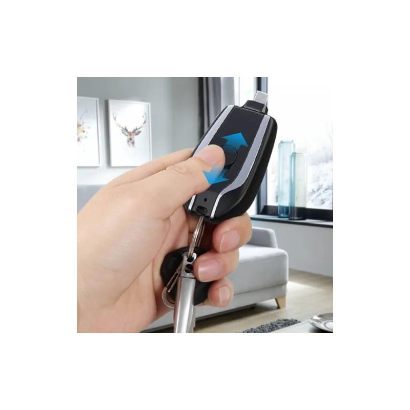Portachiavi Powerbank Android/Apple 2500mAh