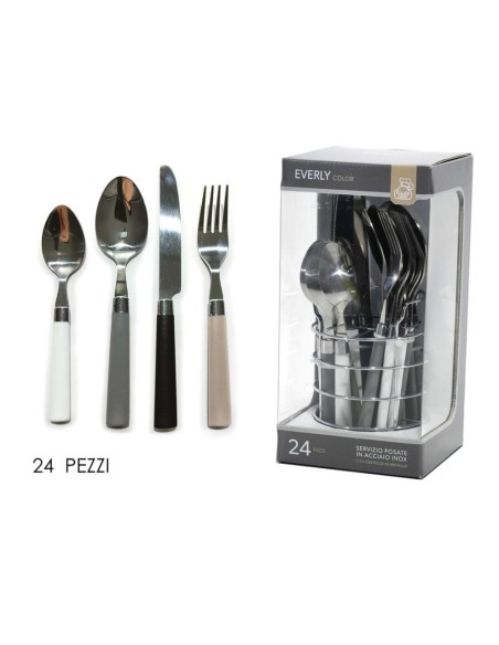 Set Posate Everly mix 24pz