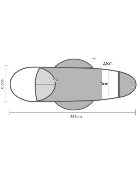 Parapioggia Moto Scooter copertura per pioggia impermeabile universale