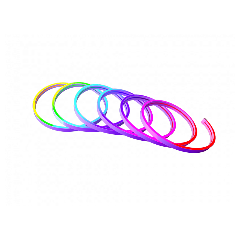 Striscia al neon intelligente wifi rgb 5m