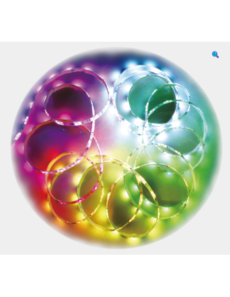 Kit di luci striscia led rgb wifi smart 5m