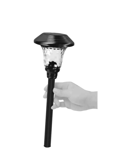 Luce ricarica solare da giardino strada