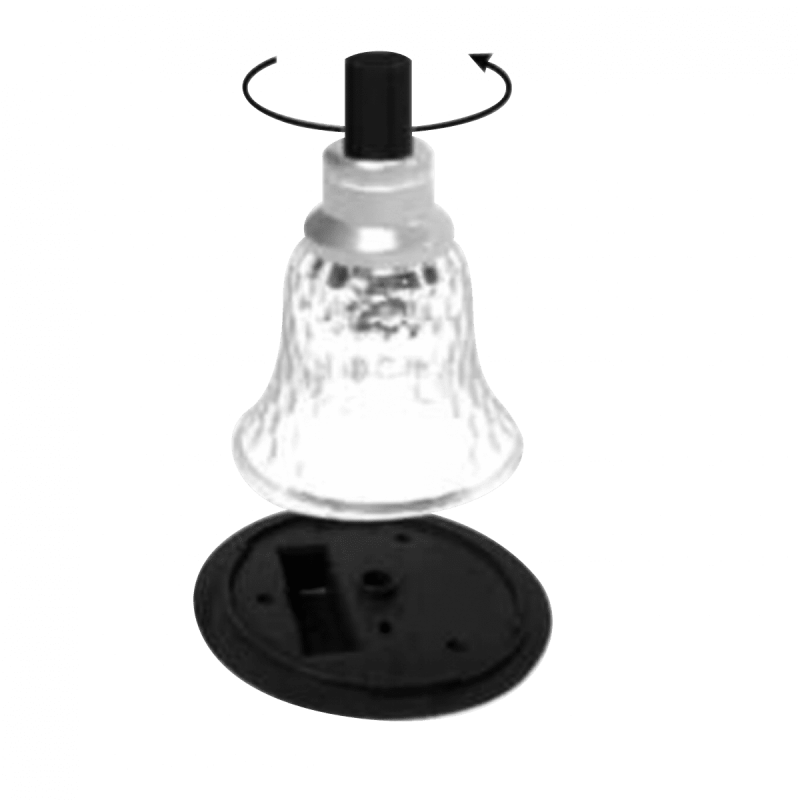 Luce ricarica solare da giardino strada