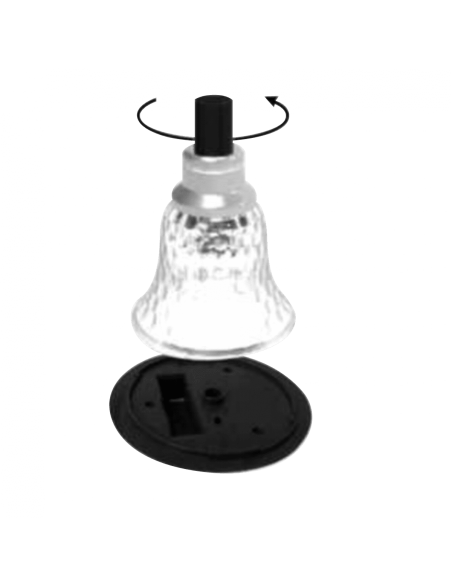 Luce ricarica solare da giardino strada