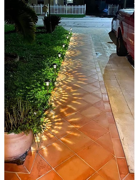 Luce ricarica solare da giardino strada