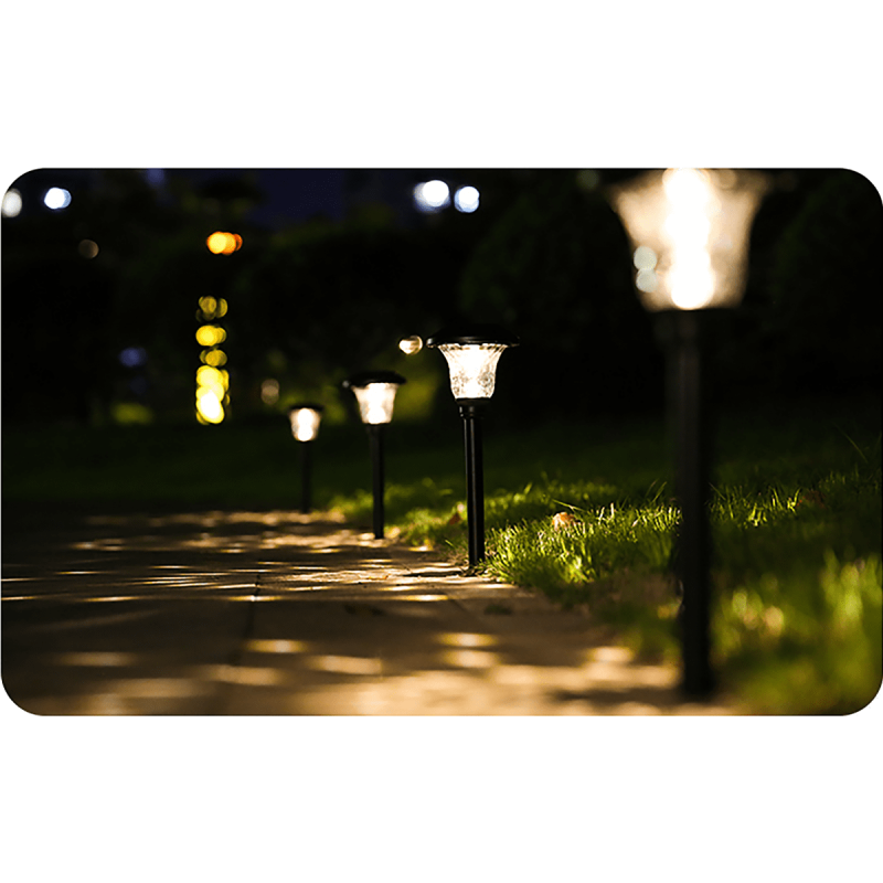 Luce ricarica solare da giardino strada