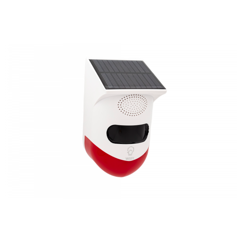 Allarme per esterno con pannello solare
