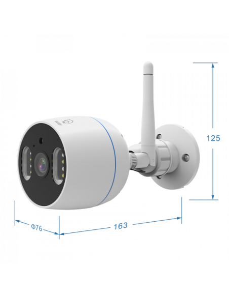 KIT 8 telecamere wifi com nvr tv-6125