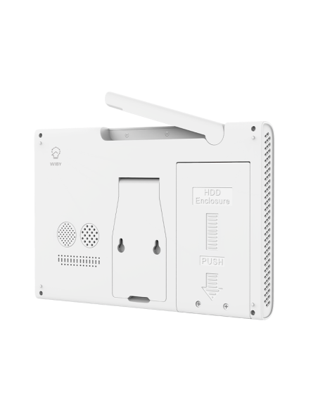 Kit da 4 telecamere wifi con schermo nvr tv