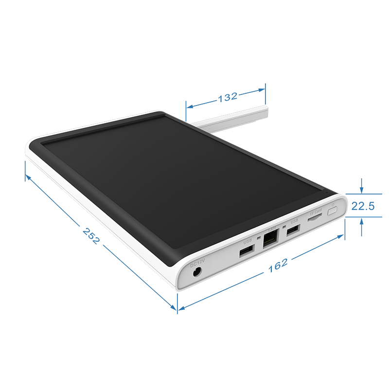 Kit da 4 telecamere wifi con schermo nvr tv