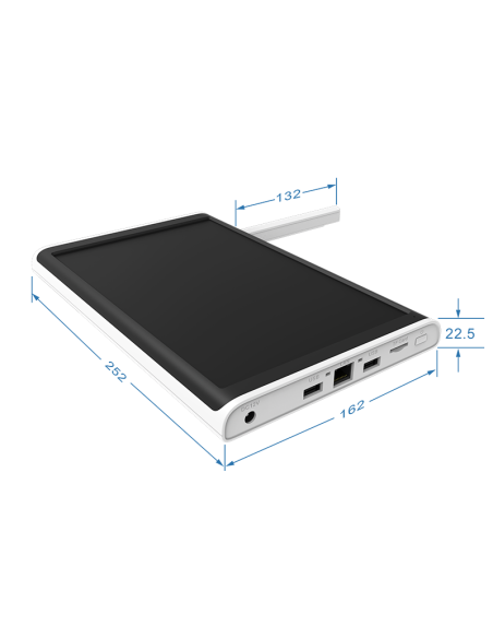 Kit da 4 telecamere wifi con schermo nvr tv
