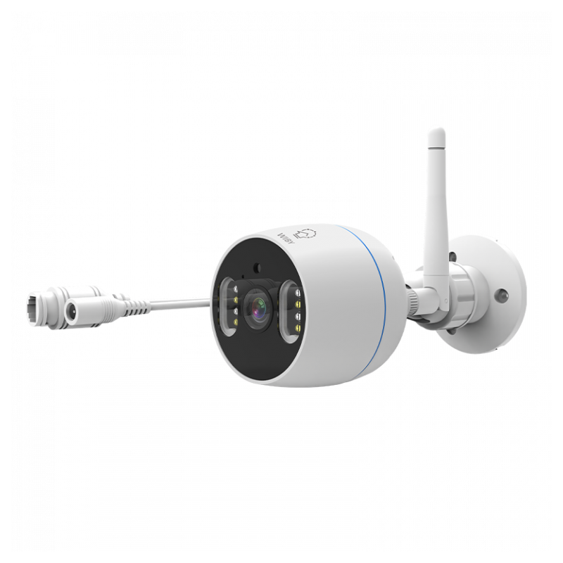 Kit da 4 telecamere wifi con schermo nvr tv