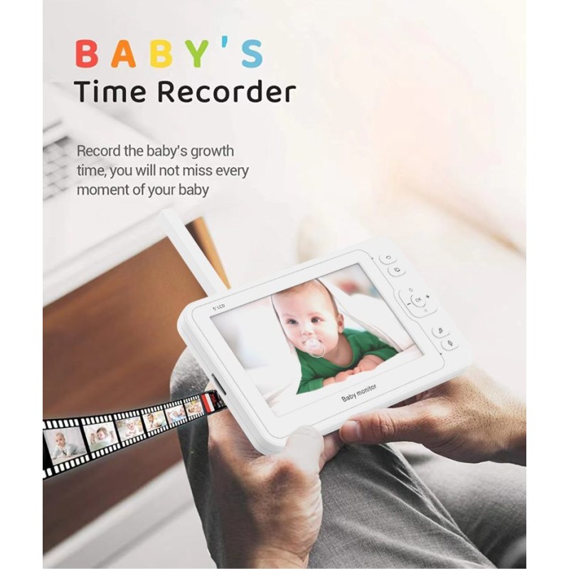 Kit telecamera wifi con schermo nvr da 5"