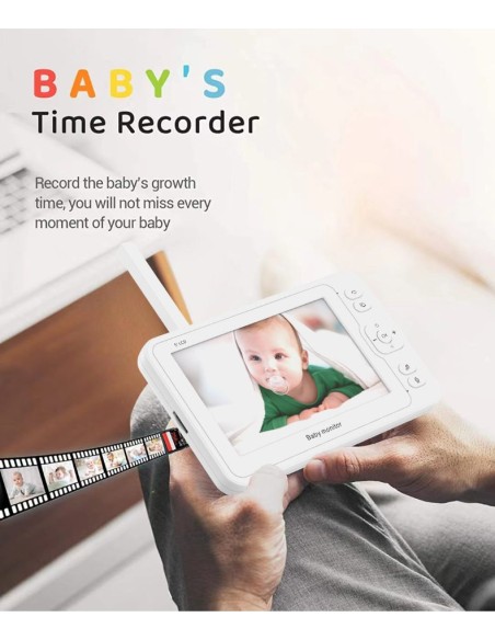 Kit telecamera wifi con schermo nvr da 5"