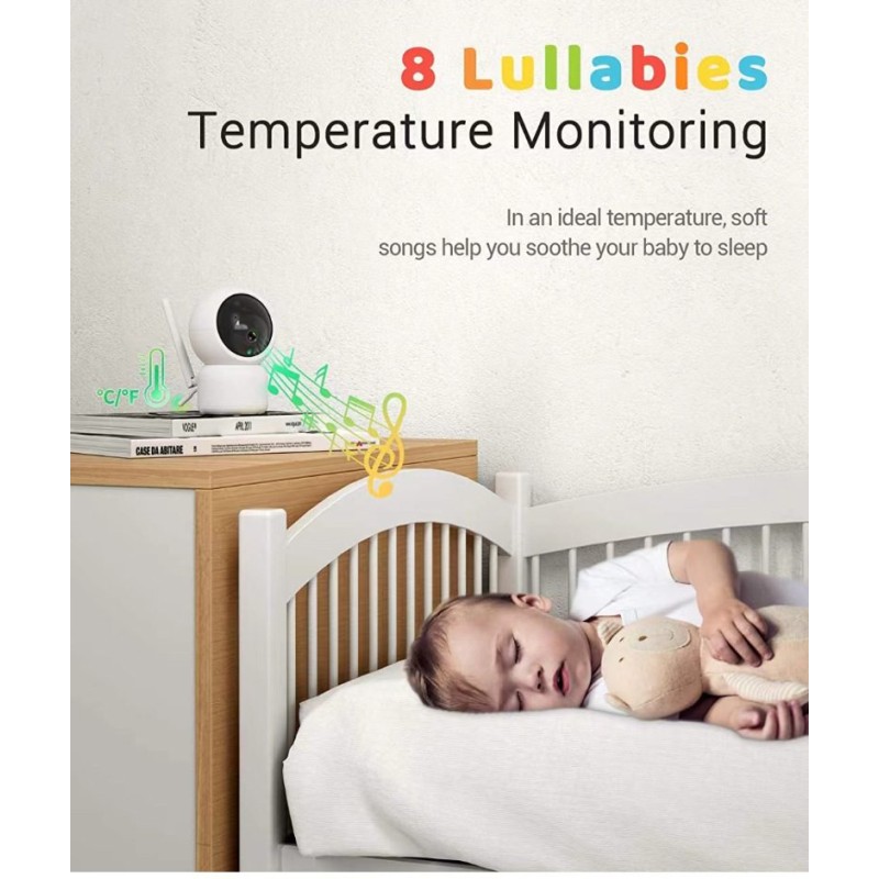 Kit telecamera wifi con schermo nvr da 5"