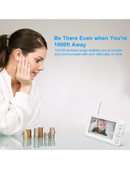 Kit telecamera wifi con schermo nvr da 5"