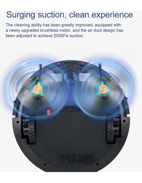 Robot Aspirapolvere automatico pulizia del pavimento professionale