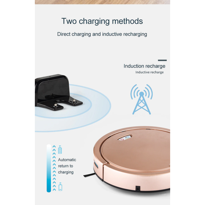 Robot Aspirapolvere automatico pulizia del...