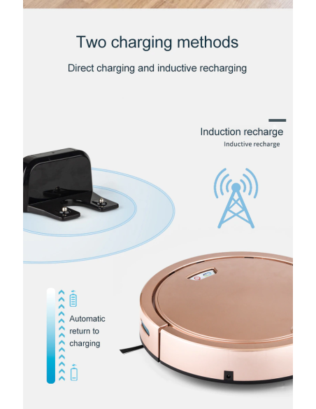 Robot Aspirapolvere automatico pulizia del pavimento professionale