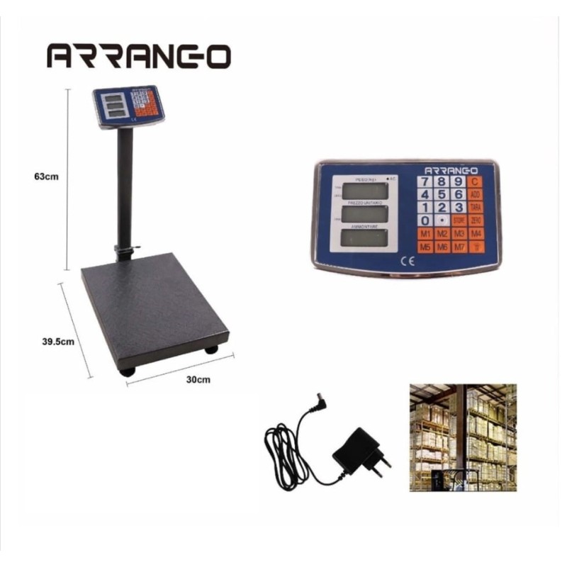 Bilancia elettronica digitale 100 KG