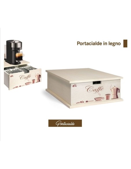 Portacialde in legno 23400H