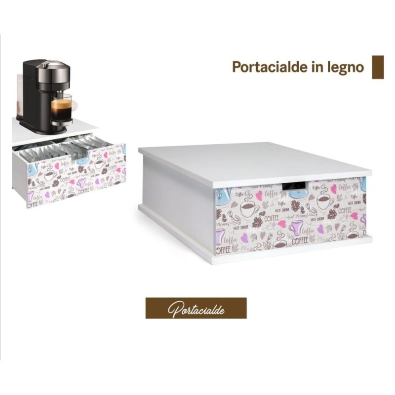 Portacialde in legno 23403H
