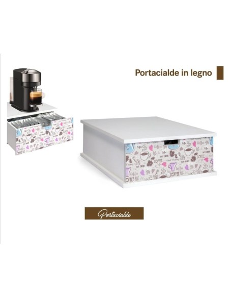 Portacialde in legno 23403H