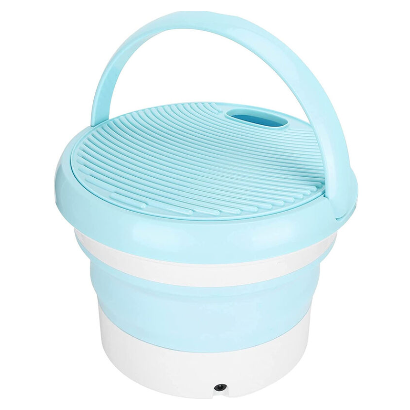 Mini lavatrice portatile pieghevole con centrifuga