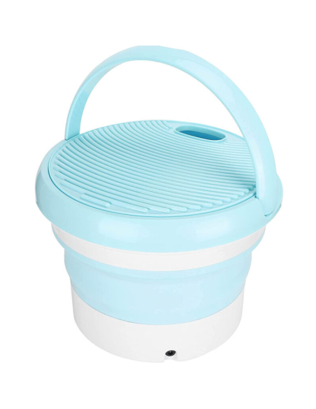 Mini lavatrice portatile pieghevole con centrifuga
