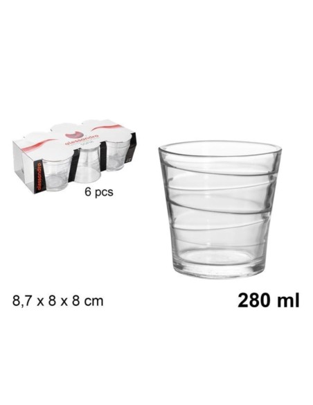 Set 6pz bicchieri acqua sofia 280ML