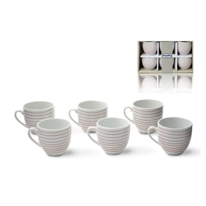 set 6 tazze caffè