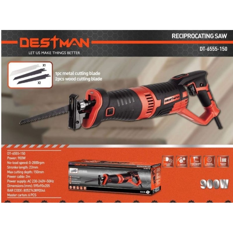 Sega a gattuccio elettrica 900W destman...