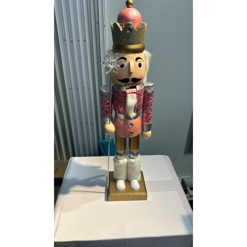 Schiaccianoci di Natale in Legno 50cm