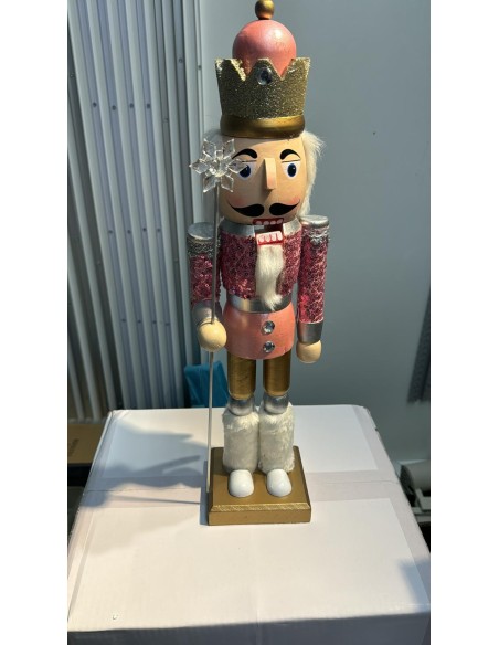 Schiaccianoci di Natale in Legno 50cm