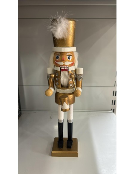 Schiaccianoci di Natale in Legno 40cm