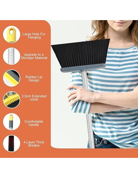 Set Scopa e Paletta, Spazzatrice e Paletta Combinata