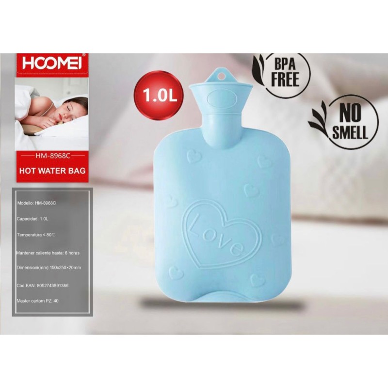 Borsa acqua calda 1L hoomei hm-8968C