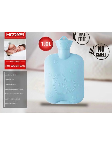 Borsa acqua calda 1L hoomei hm-8968C
