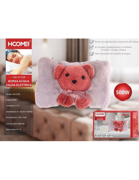 Borsa acqua calda elettrica hoomei hm-8735B